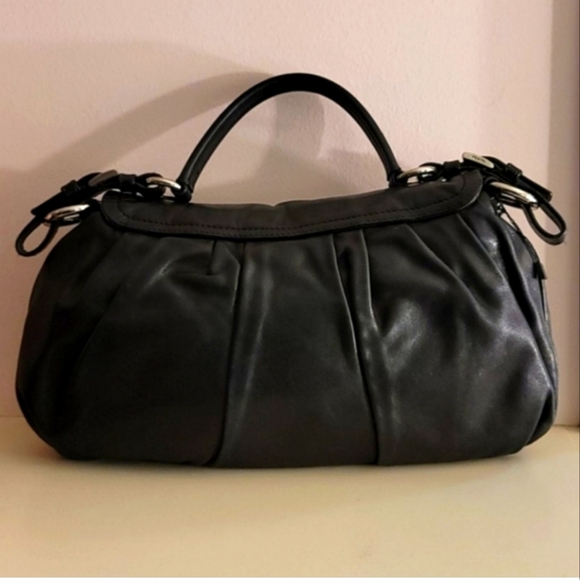 AUTHENTIC PRADA BLACK LEATHER MINI BAG - Picture 16 of 17